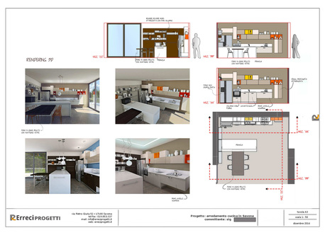 Cucina Free, planimetria